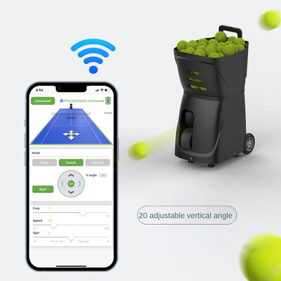 2025 Neue professionelle Tennis- und Padelballmaschine Outdoor APP Steuerung Padel Tennisball Start Training Schießmaschine