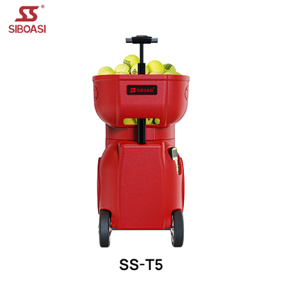 SIBOASI T5 APP Steuerung Mini Shooting Tennis Maschine Ball für das Training