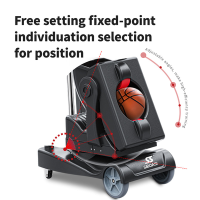 SIBOASI K2 Multi-Winkel Trainer Smart APP &amp; Fernbedienung Automatische Basketball Schießen Werfen Maschine Professionelle Ausbildung