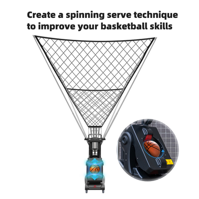 SIBOASI K3 Multi-Winkel Trainer Smart APP &amp; Fernbedienung Automatische Basketball Schießen Werfen Maschine Professionelle Ausbildung