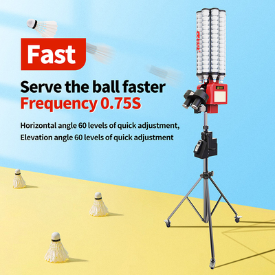 Multifunktions-SIBOASI B5 Badminton-Suttlecock-Füttermaschine Smart Badminton-Schießmaschine zum Training