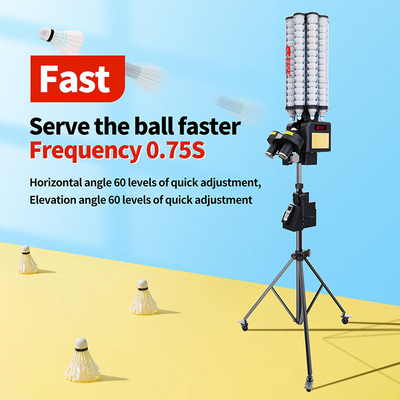 SIBOASI B7 Badminton-Suttlecock-Füttermaschine Smart Badminton-Schießmaschine zum Training
