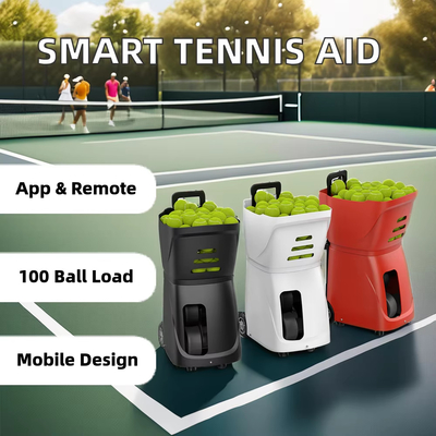 2025 Hot Professional Tennis und Padel Ball Maschine Outdoor APP Steuerung Padel Tennis Ball Start Training Schießmaschine