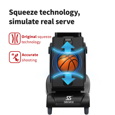 2025 SIBOASI K2 Multiple Angle Trainer Smart APP &amp; Fernbedienung Automatisches Basketball Schießen Werfen Maschine Professionelle Ausbildung