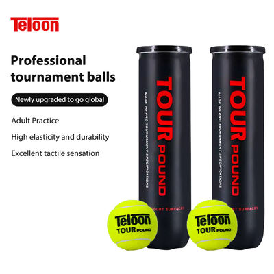 Großhandel Tennis 1 Dosen 4 Kugeln Training Tenniskugeln Hohe elastische Widerstand Gummi Sport Schläger Padel Ball