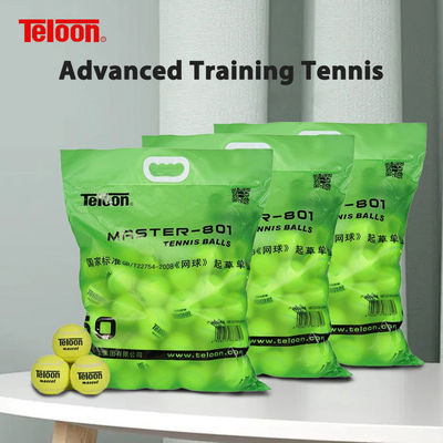 Großhandel Tennis 60 Stück Training Tenniskugeln Hohe elastische Widerstandsfähige Gummi Sport Schläger Padelball