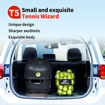 SIBOASI T5 APP Steuerung Mini Shooting Tennis Maschine Ball für das Training