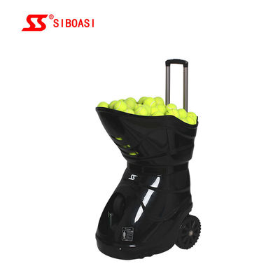 Zufuhr-Maschine des Tennis-S4015 mit LCD-Bildschirm-doppeltem Ball-Teiler