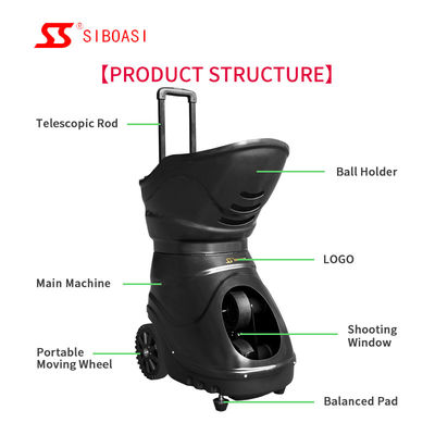 Neues SIBOASI T1600 startete Tennis-Fütterungsmaschine