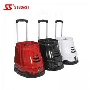 Wechselstrom-Tennisball-Maschinen-Abschussrampe S3015 mit externer Batterie 
