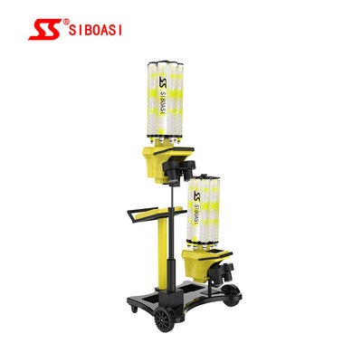 Badminton-Maschine des hohen Niveaus, 360 Ball-Kapazitäts-Badminton-Shuttle-Abschussrampe