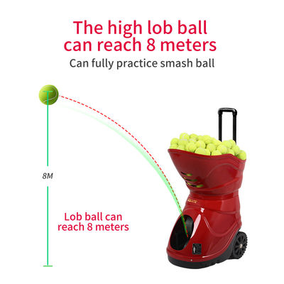 Horizontale Oszillations-automatische Tennisball-Zufuhr errichtet in der Lithium-Batterie