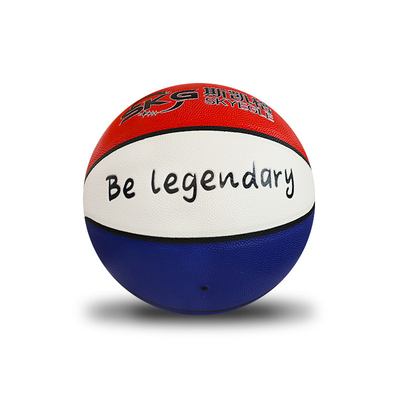 Ganz eigenhändig geschrieber reflektierender lederner Basketball Microfiber PUs
