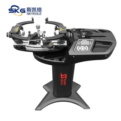 Vertikale Tennis-Schläger Restringing-Maschine mit LCD-Schnittstelle