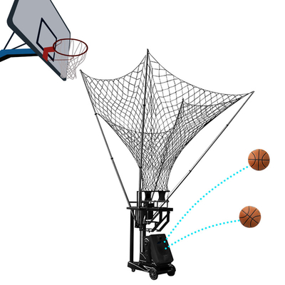 Asphaltieren Sie Fernsteuerungsbasketball automatisches Rebounder-Schießen-Fütterungsgerät