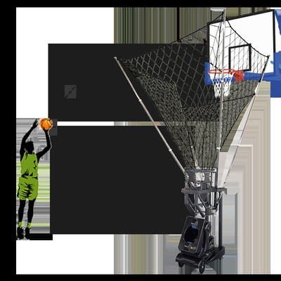 Beschleunigen Sie justierbare Basketball-Schießen-Maschine für Berufswettbewerb